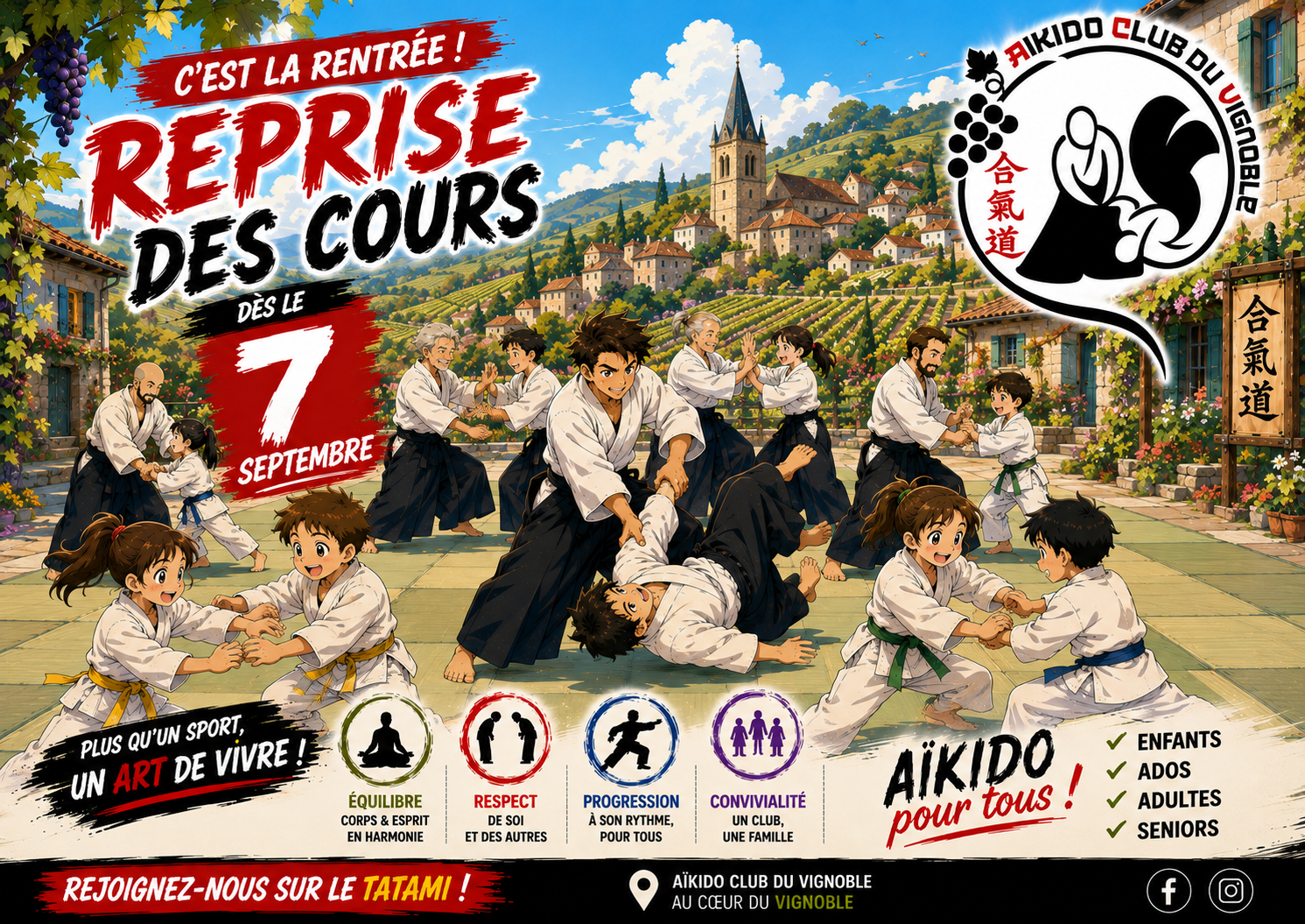 Reprise des cours